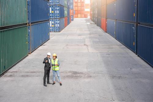 中国广东-深圳到法国班轮运输封闭型海运走廊