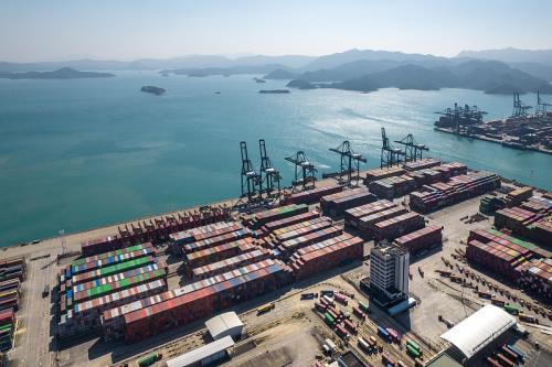 中国广东-深圳到美国拼箱海运定点轮航线