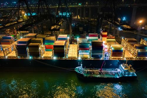 中国上海到英国拼箱海运定点轮航线