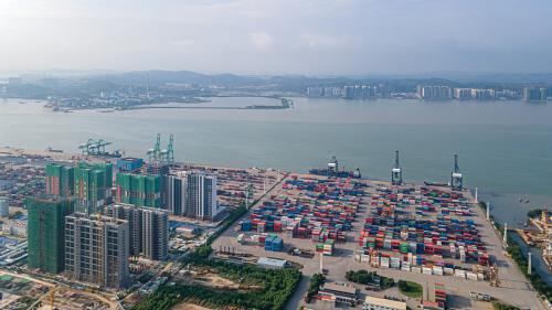 中国浙江-宁波到美国班轮运输专属货轮路径