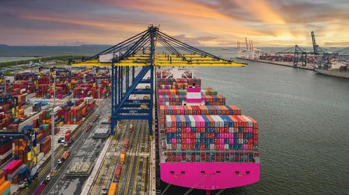 中国广东-深圳到美国海铁联运超大型货物航道