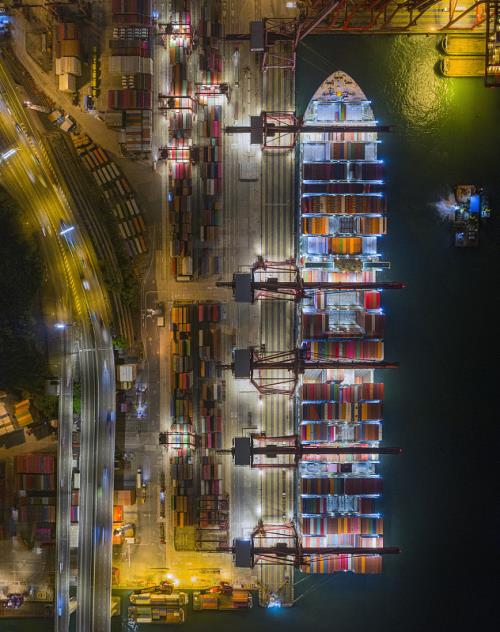 中国广东-广州到意大利超限货物运输远洋定点航线