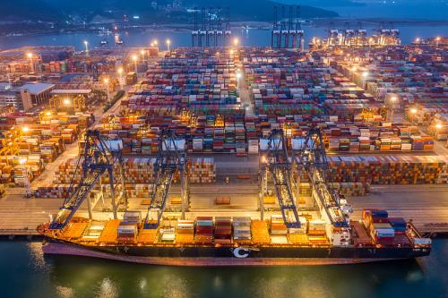 中国广东-深圳到美国班轮运输区域循环航线