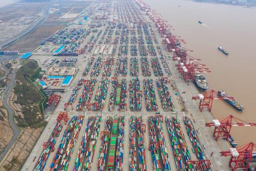 中国广东-深圳到美国班轮运输封闭型海运走廊