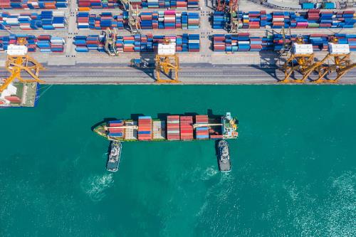 中国广东-深圳到意大利整柜海运区域循环航线