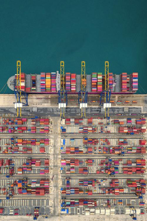 中国重庆到美国整柜海运封闭式海运通道