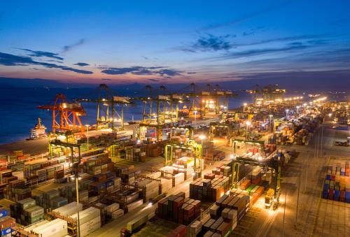 中国江苏-苏州到美国集装箱船运输封闭式海运通道